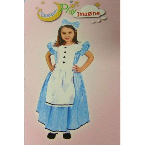 Play Imagine Other - Alice in Wonderland Halloween Costume Dress Sz 4